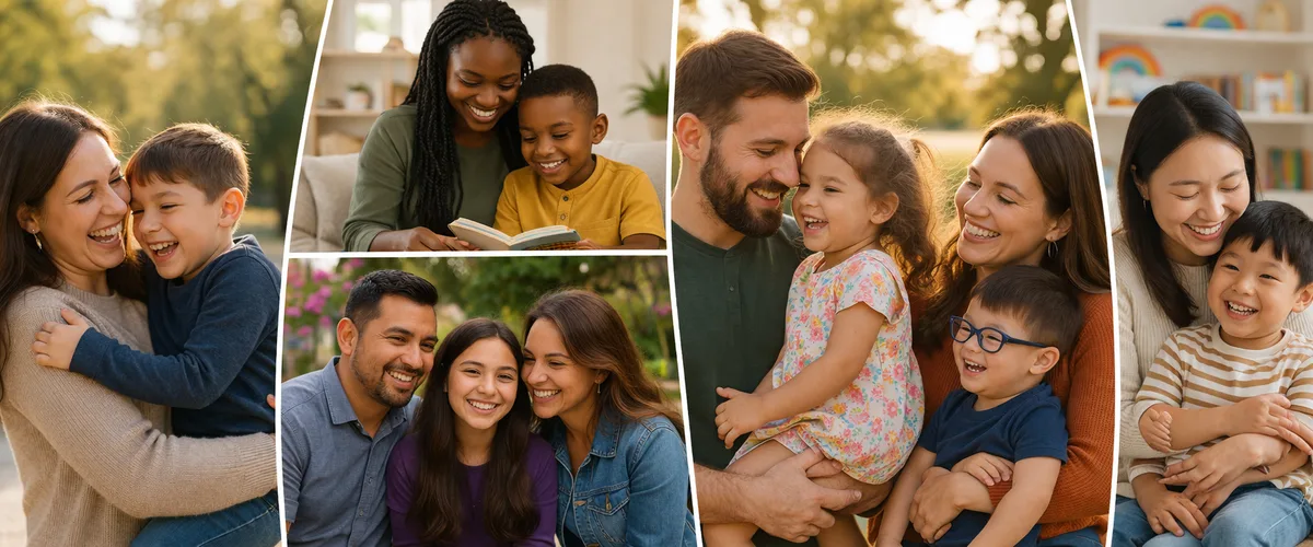 Happy families receiving ABA therapy support in Central Florida